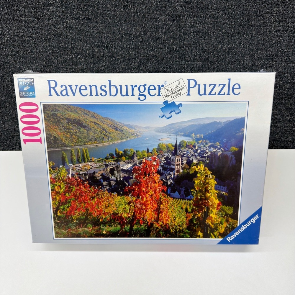 Ravensburger 1000 Piece Jigsaw Puzzle Germany Vineyard River 192366 NEW
